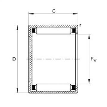 FAG Nadelb&uuml;chsen - BCE107-1/2