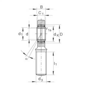 FAG Gelenkk&ouml;pfe - GAL45-DO-2RS