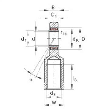 FAG Gelenkk&ouml;pfe - GIL60-UK-2RS