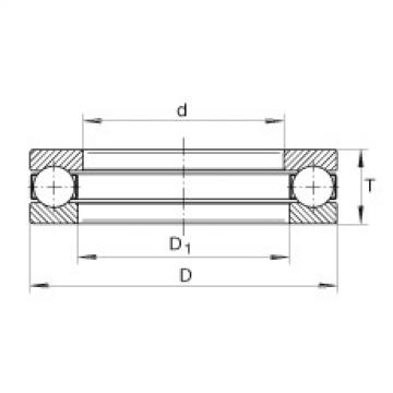 FAG Axial-Rillenkugellager - 2907