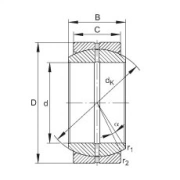 FAG Radial spherical plain bearings - GE35-DO