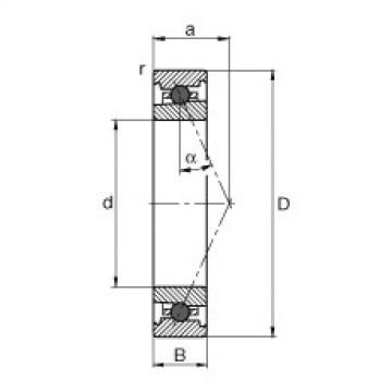 FAG Spindellager - HC71914-E-T-P4S