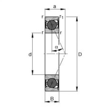 FAG Spindellager - HCB7005-E-2RSD-T-P4S