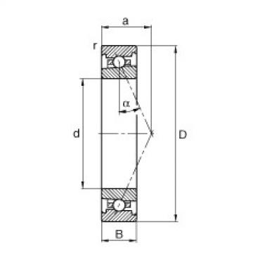 FAG Spindellager - HS7018-E-T-P4S