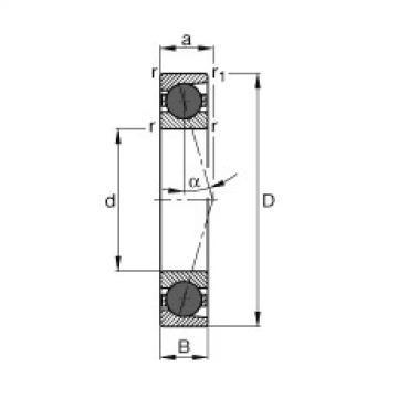 FAG Spindellager - HCB7008-C-T-P4S