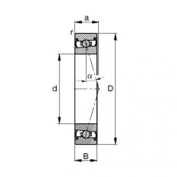 FAG Spindellager - HCS71908-C-T-P4S