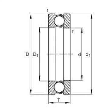 FAG Axial-Rillenkugellager - 51326-MP