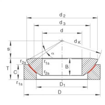 FAG Axial spherical plain bearings - GE260-AW