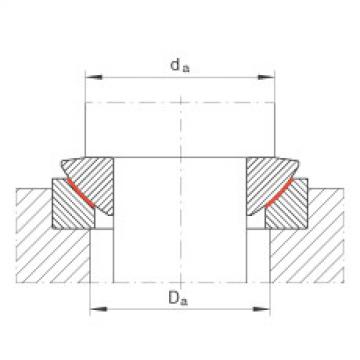 FAG Axial spherical plain bearings - GE260-AW