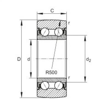 FAG Laufrollen - LR5207-2Z-TVH-XL