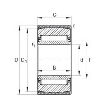 FAG Einstell-Nadellager - PNA22/44-XL