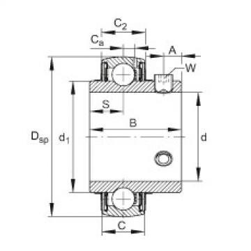 FAG Spannlager - UC215