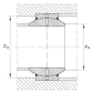 FAG Radial spherical plain bearings - GE30-FO-2RS