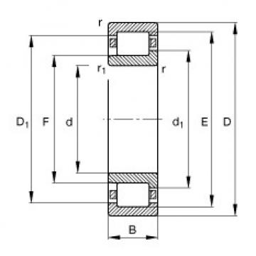 FAG Zylinderrollenlager - NJ214-E-XL-TVP2