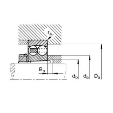 FAG Pendelkugellager - 1208-K-TVH-C3 + H208