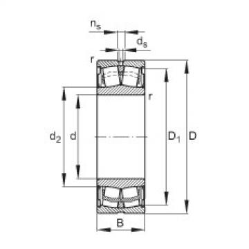 FAG Abgedichtete Pendelrollenlager - WS22208-E1-XL-2RSR