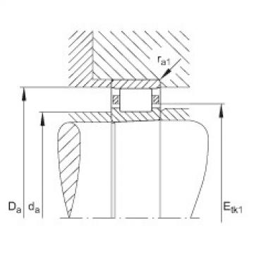 FAG Zylinderrollenlager - N1018-K-M1-SP