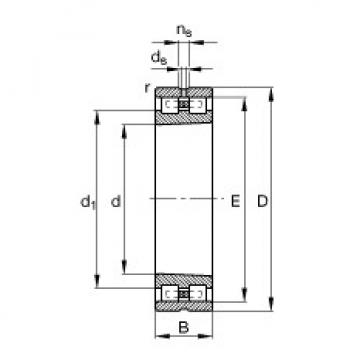 FAG Zylinderrollenlager - NN3017-AS-K-M-SP