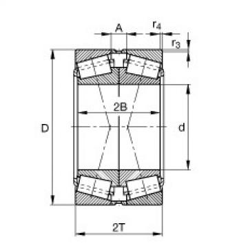 FAG Kegelrollenlager - 32218-XL-DF-A220-270