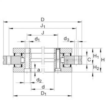 FAG Axial/radial bearings - YRT1030