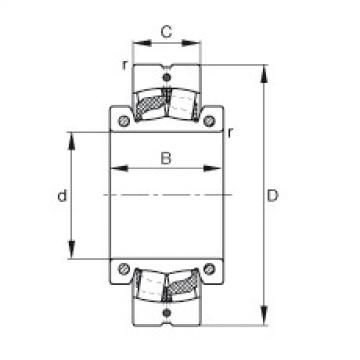 FAG Pendelrollenlager - 222S.203