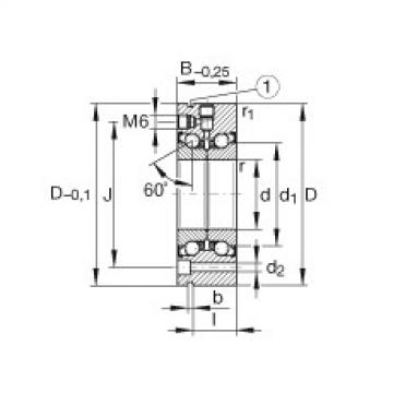 FAG Axial-Schr&auml;gkugellager - ZKLF70155-2Z-XL