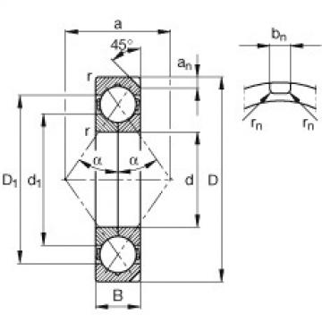 FAG Vierpunktlager - QJ319-N2-MPA