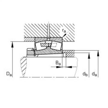 FAG Pendelrollenlager - 23024-E1A-XL-K-M + H3024