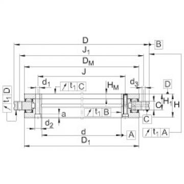 FAG Axial/radial bearings - YRTM325