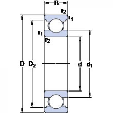 المحامل 6007 SKF