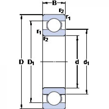 المحامل 16056 SKF