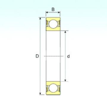 المحامل 61824-2RS ISB