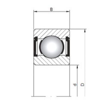 المحامل 617/2 ZZ ISO