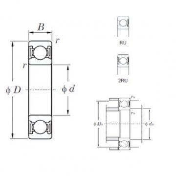 المحامل 6030-2RU KOYO