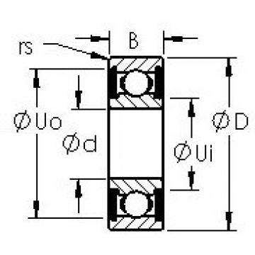 المحامل 609H-2RS AST