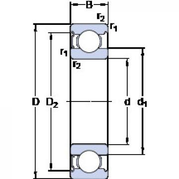 المحامل 6030-Z SKF