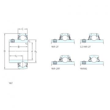 المحامل YAR203-010-2F SKF