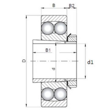 Bearing 1204K+H204 CX