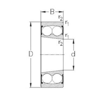 Bearing 2206-K-2RS NKE