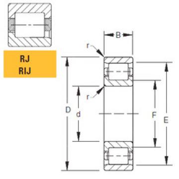 المحامل 100RIJ433 Timken