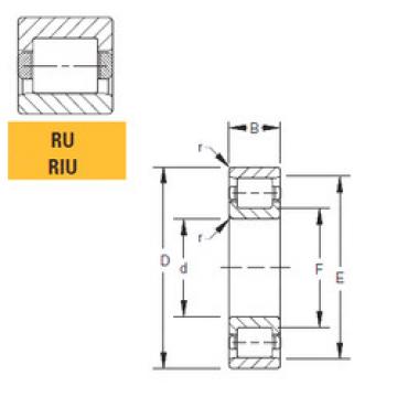 المحامل 105RU03 Timken