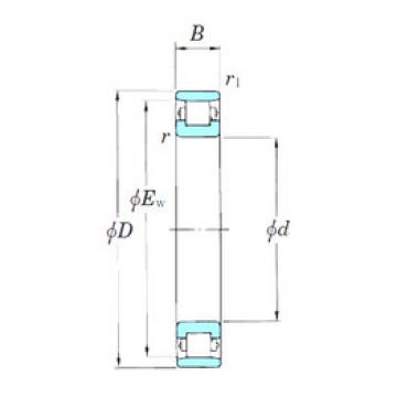 المحامل N1016 KOYO