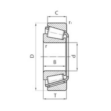 المحامل BT1B 332589/QCL7C SKF