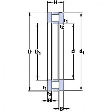 المحامل 81240 M SKF