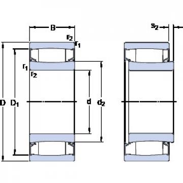 المحامل C 4140-2CS5V/GEM9 SKF