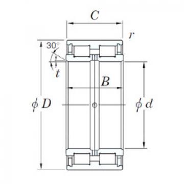 المحامل DC5064 KOYO