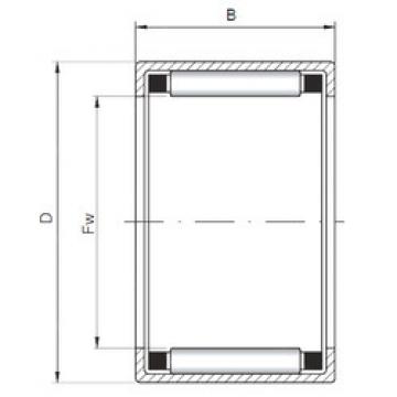 المحامل HK223016 CX