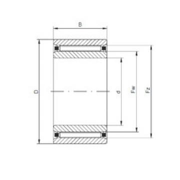 المحامل NAO30x47x18 CX