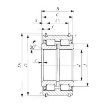 المحامل NAS 5018ZZNR IKO