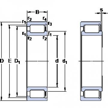 المحامل NCF 28/900 V SKF